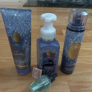 Bath & Body Works Cinderella Lavender Bath & Body Set - Purple and Gold Accents